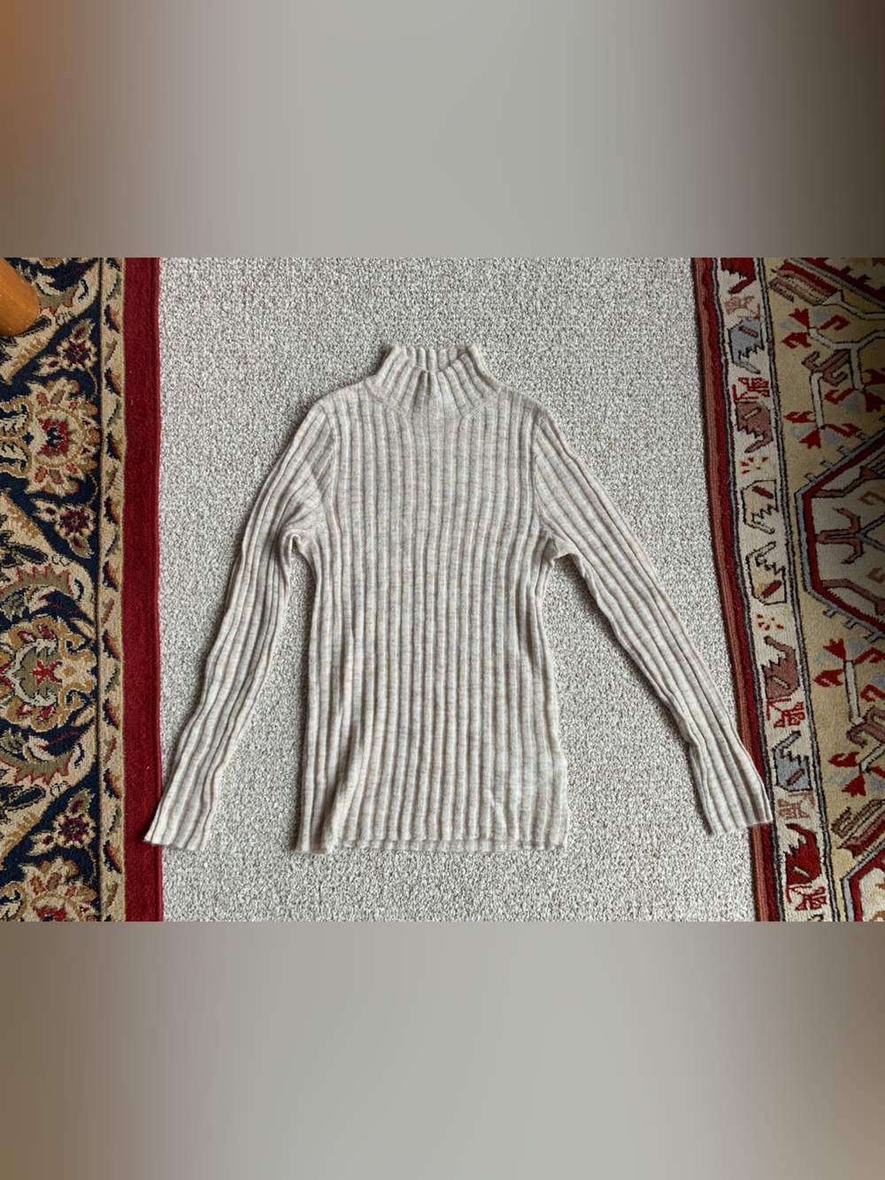 Madewell Alpaca-Blend Mockneck Sweater